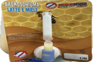 Bagnoschiuma latte e miele alla spina