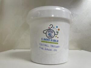 Cristalli profumati per bucato fiori bianchi