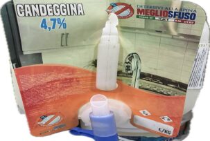 Candeggina 4,7% classica alla spina
