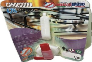 Candeggina 4,7 % con soda alla spina