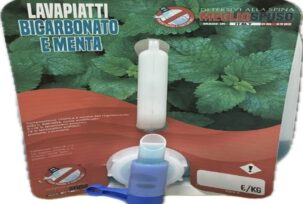 Lavapiatti sfuso menta e bicarbonato
