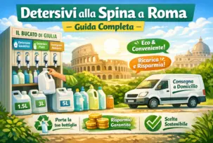 Detersivi alla spina a Roma